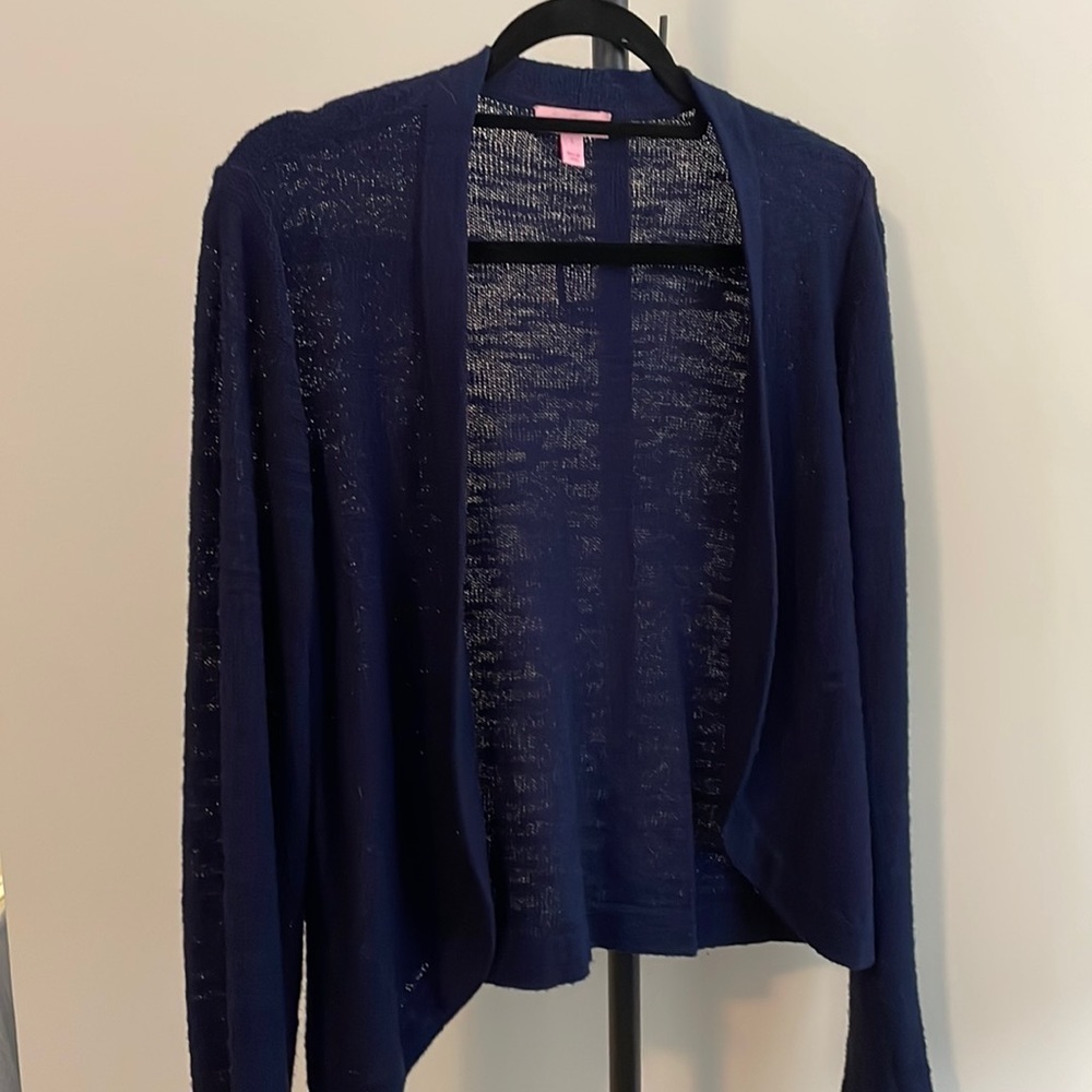 Lilly Pulitzer Navy cardigan